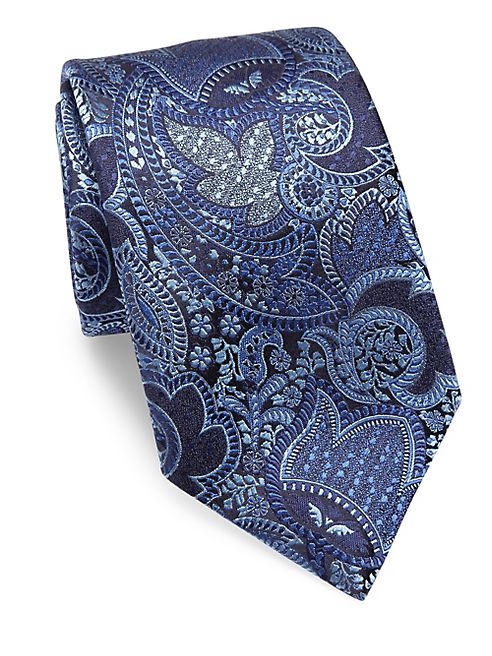 Ermenegildo Zegna - Paisley Patterned Silk Tie