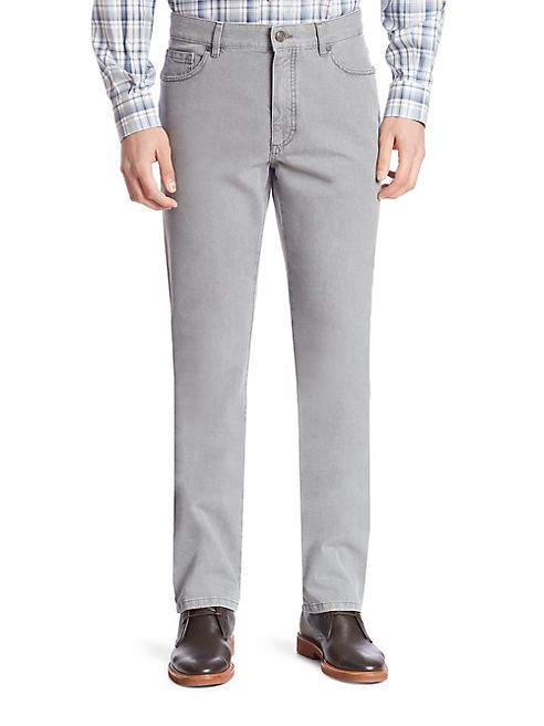 Ermenegildo Zegna - Straight-Fit Cotton Jeans