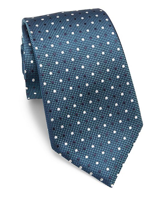 Ermenegildo Zegna - Dotted Silk Tie