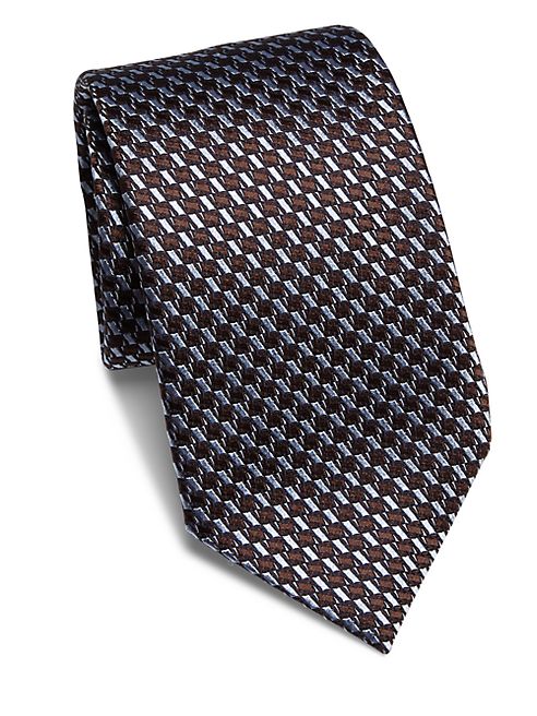 Ermenegildo Zegna - Patterned Silk Tie