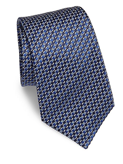 Ermenegildo Zegna - Patterned Silk Tie