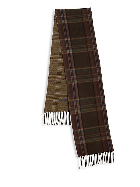 Polo Ralph Lauren - Wool Blend Plaid Scarf