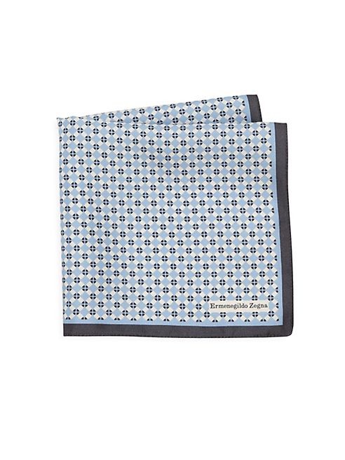 Ermenegildo Zegna - Diamond Printed Pocket Square