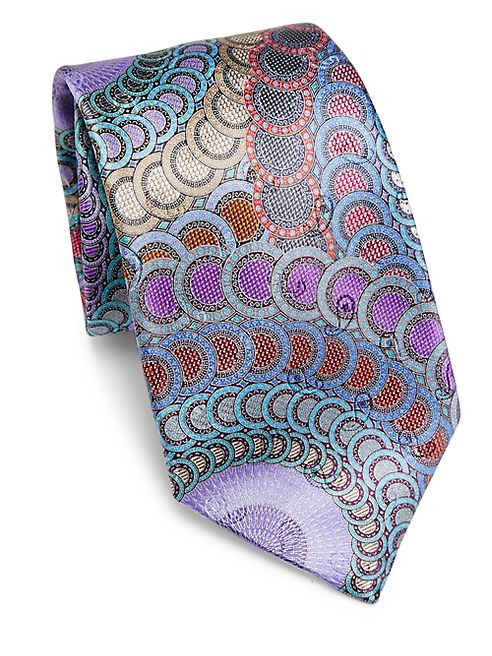 Ermenegildo Zegna - Poker Chips Printed Silk Tie