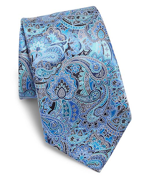 Ermenegildo Zegna - Paisley Patterned Silk Tie