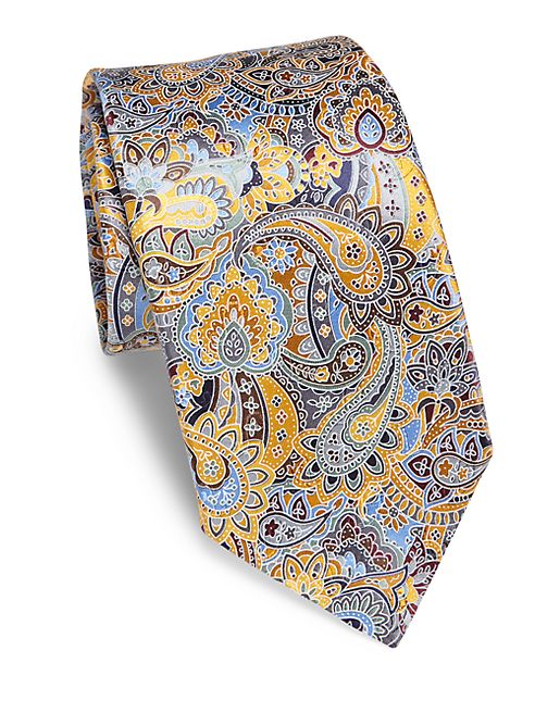 Ermenegildo Zegna - Paisley Printed Silk Tie