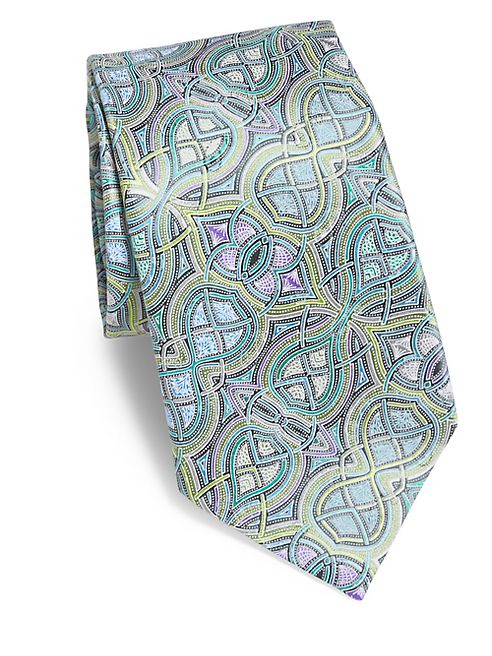 Ermenegildo Zegna - Quindici Printed Silk Tie