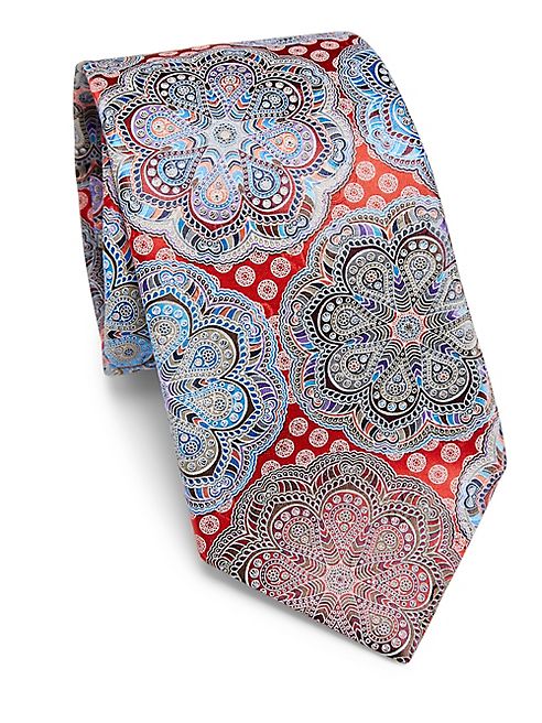 Ermenegildo Zegna - Quindici Printed Silk Tie