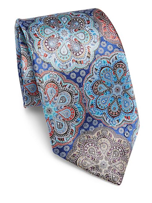 Ermenegildo Zegna - Quindici Printed Silk Tie