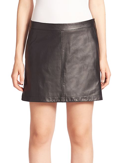 Joie - Mayfair Leather Mini Skirt