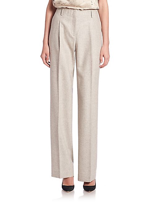 Lafayette 148 New York - Rivington Wool & Silk Pants