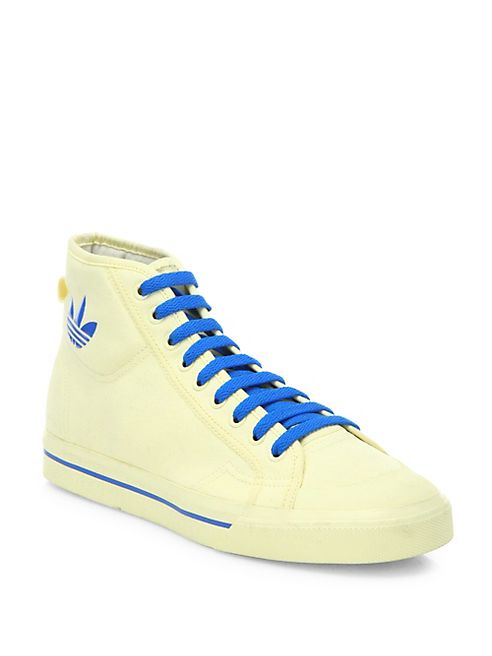 adidas by Raf Simons - Lace-Up Style High Top Sneakers