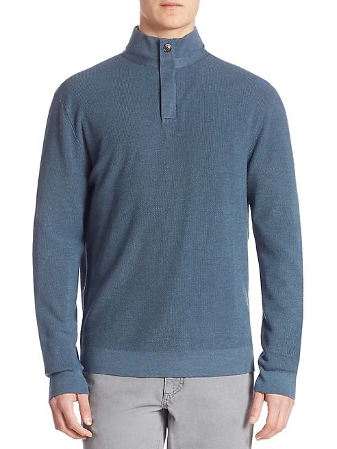 Ermenegildo Zegna - Wool & Silk Blend Sweater