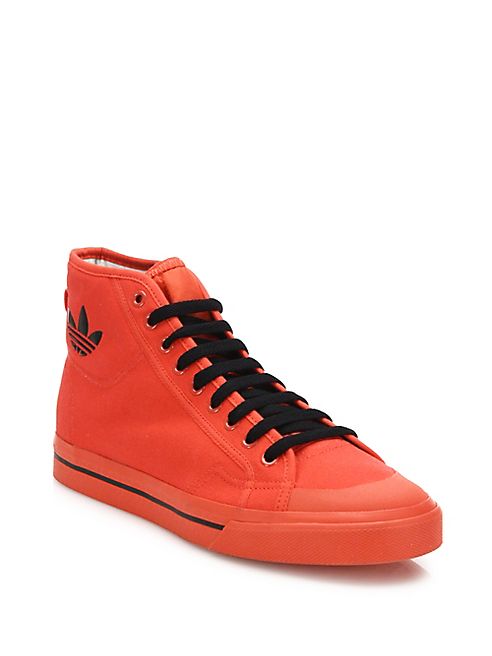 adidas by Raf Simons - Canvas Round Toe Sneakers