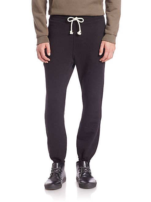 John Elliott - Raw Edge French Terry Slim-Fit Sweatpants