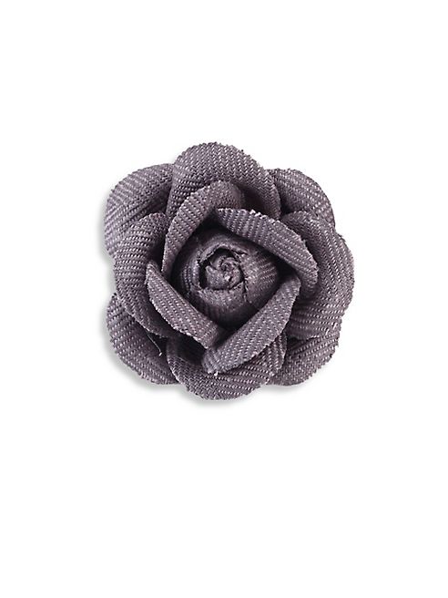 hook + ALBERT - Woven Lapel Flower