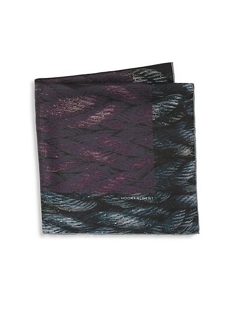 hook + ALBERT - Mystic Rope Sling Silk Pocket Square