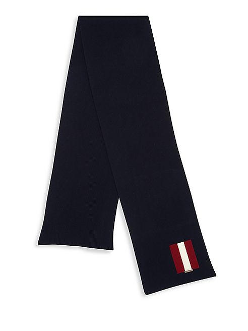 Bally - Signature Stripe Wool Blend Scarf