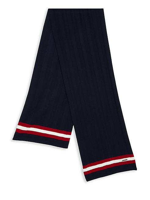 Bally - Signature Stripe Wool Scarf