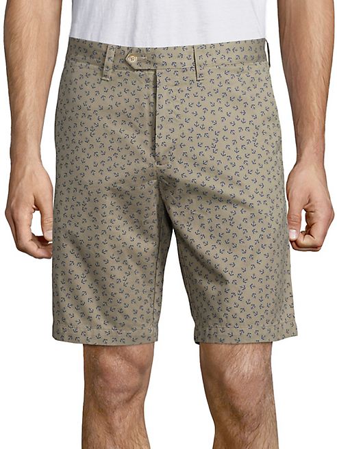 Saks Fifth Avenue Collection - Anchor Printed Shorts