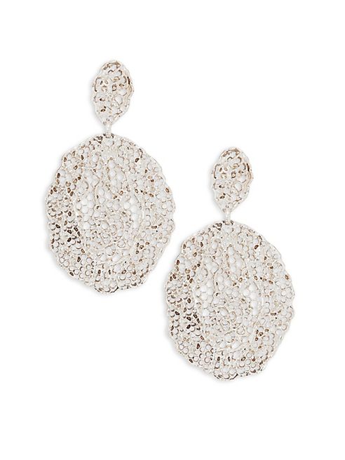 Aurélie Bidermann - Vintage Lace Drop Earrings