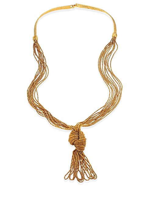 Aurélie Bidermann - Miki Knotted Long Necklace