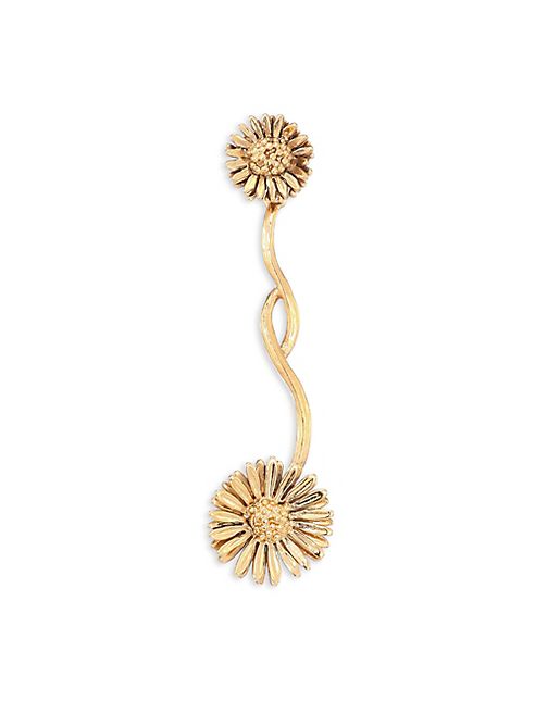 Aurélie Bidermann - Athina Floral Single Drop Earring