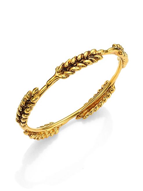 Aurélie Bidermann - Five Cobs Wheat Bangle Bracelet