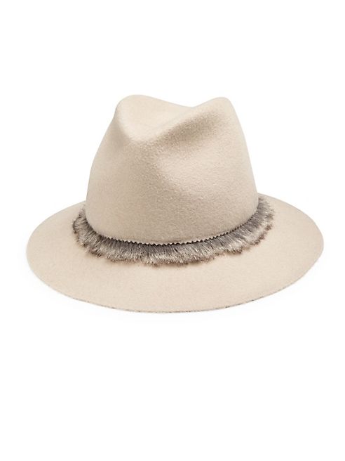 Lola Hats - Unibrow Wool & Rabbit Felt Fedora