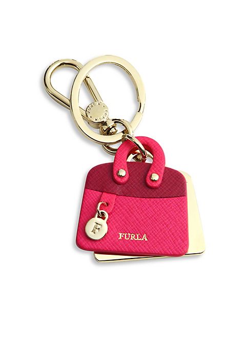 Furla - Venus Leather Bag Keychain
