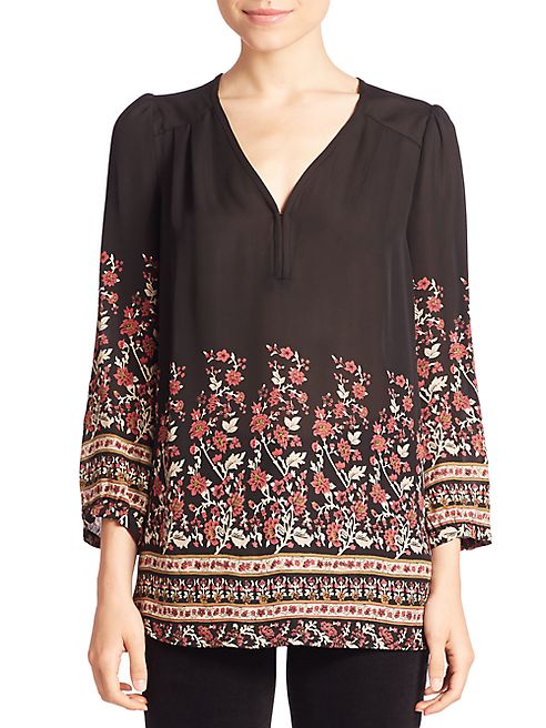 Joie - Riva Vine Floral Blouse