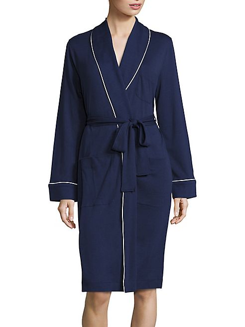 Saks Fifth Avenue Collection - Heathered Wrap Robe