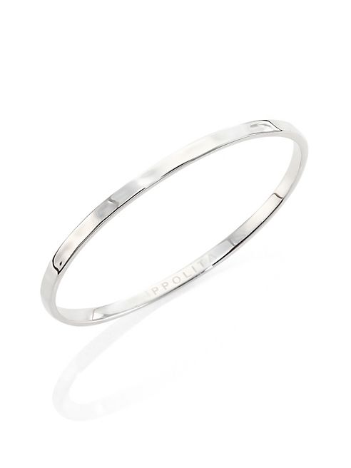 IPPOLITA - Senso? Thin Sterling Silver Bangle Bracelet