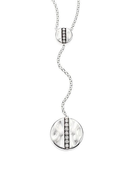 IPPOLITA - Senso? Diamond & Sterling Silver Lariat Necklace