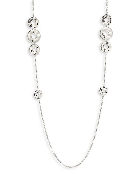 IPPOLITA - Senso? Sterling Silver Open Disc Station Necklace