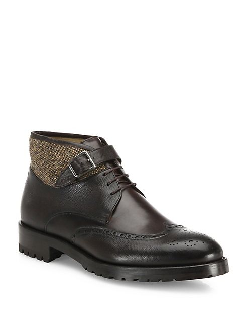 Sutor Mantellassi - Pierre Wingtip Short Boots