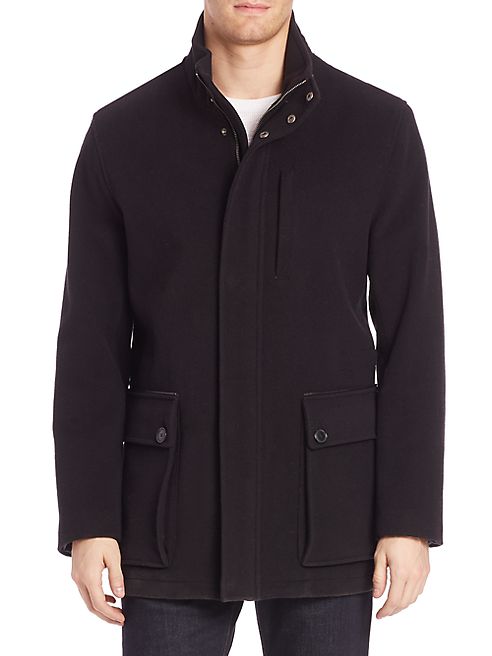 Cole Haan - Wool-Blend Car Coat