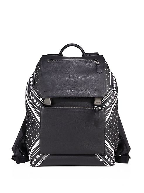 COACH - Pebble Leather Backpack