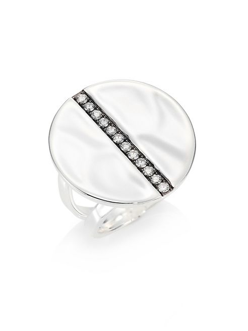 IPPOLITA - Senso? Diamond & Organic Sterling Silver Ring