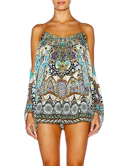 Camilla - Meet Me In Casablanca Drop Shoulder Coverup