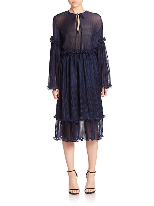 Romance Was Born - Devotion Tiered Pleated Dress