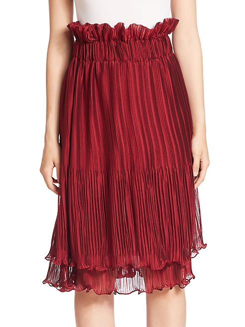 Romance Was Born - Two-Tiered Pleated Skirt