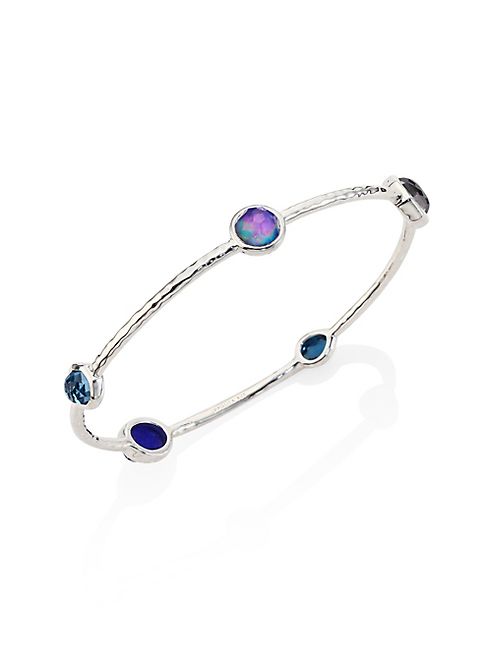 IPPOLITA - Rock Candy® Eclipse Mixed Stone & Sterling Silver Bangle Bracelet