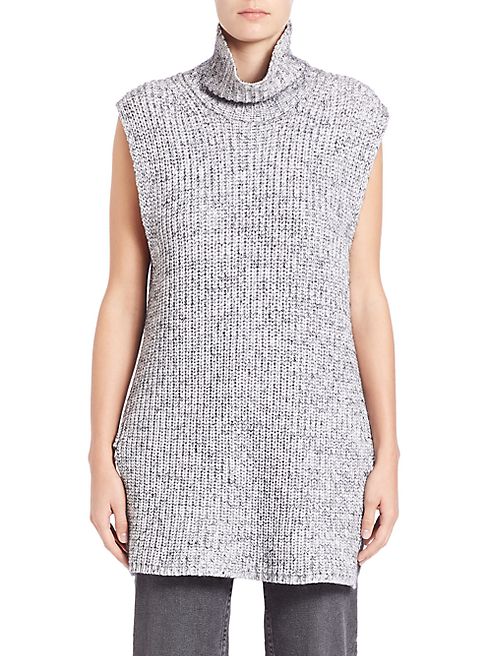 T by Alexander Wang - Ribbed Cap Sleeve Top