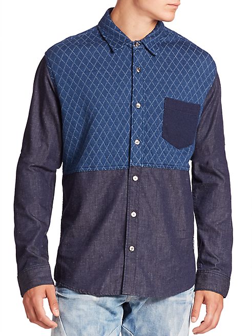 PRPS - Two-Tone Quilted Shirt