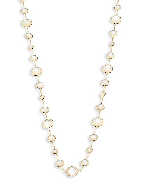 IPPOLITA - Rock Candy® Lollipop® Clear Quartz & 18K Yellow Gold Long Necklace