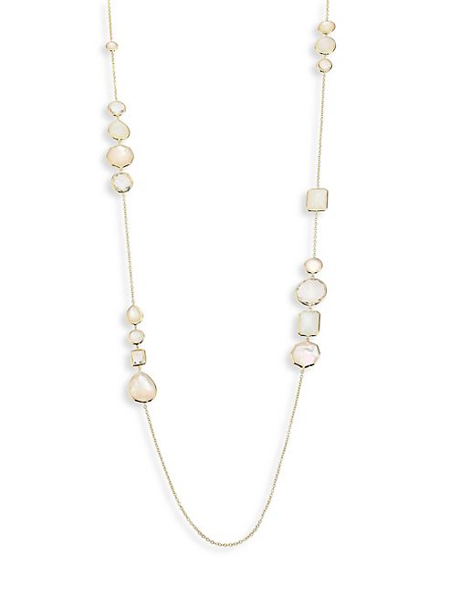 IPPOLITA - Rock Candy® Flirt 18K Multi-Stone & Yellow Gold Hero Necklace