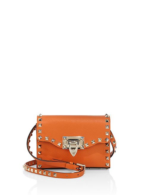 Valentino - Rockstud Small Leather Shoulder Bag