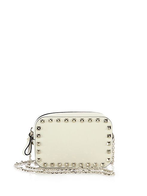 Valentino - Rockstud Leather Camera Bag