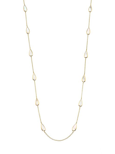 IPPOLITA - Polished Rock Candy® Mother-Of-Pearl & 18K Yellow Gold Station Necklace